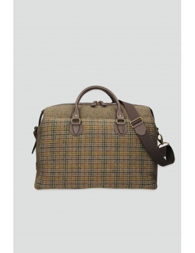 WEEKEND TARTAN TOTE MUSHROOM pas cher 