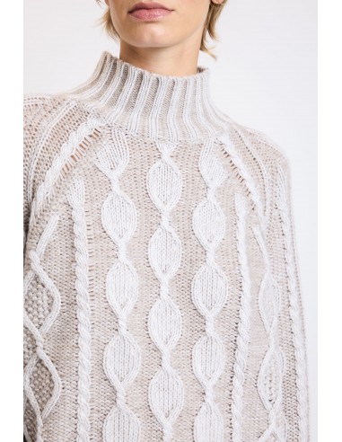 CASHMERE + WOOL SWEATER BEIGE de l' environnement