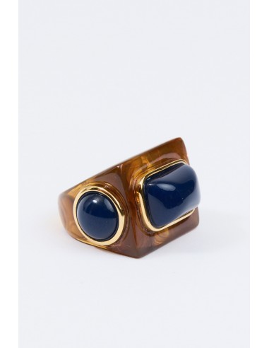 TRIO RESIN RING CAMEL sur le site 