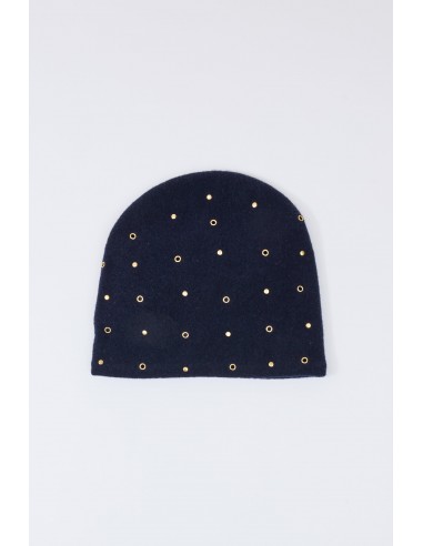 WOOL HAT NAVY prix