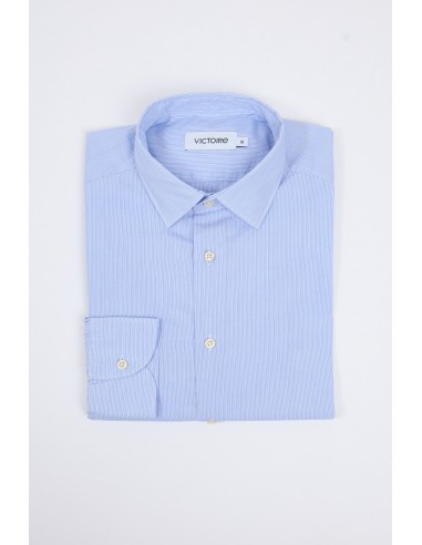 IRON LESS REGULAR SHIRT BLUE acheter