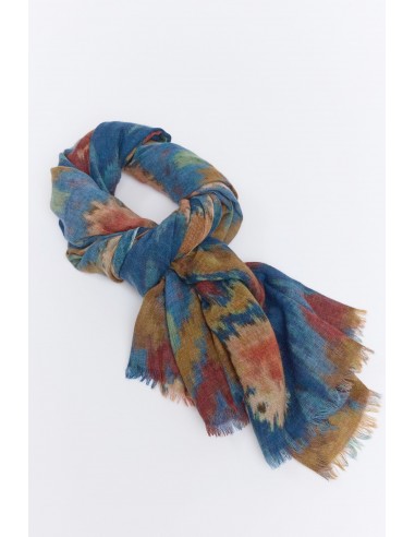 WOOL SCARF IKAT les ctes