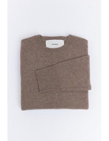 WOOL CASHMERE SWEATER TAUPE les ctes