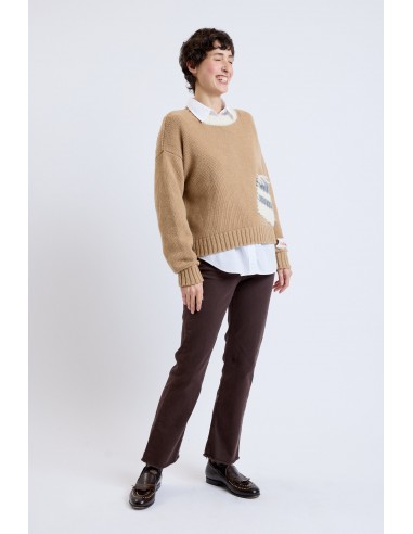 POCKET SWEATER BEIGE de l' environnement