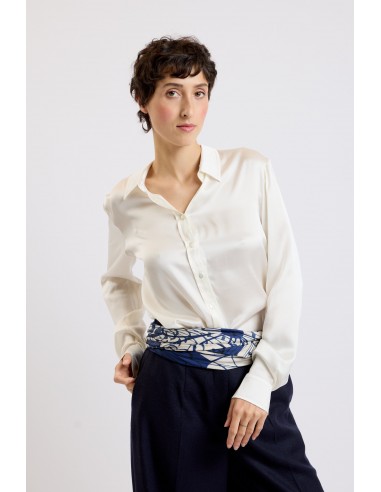 SILK SHIRT off-white de technologie