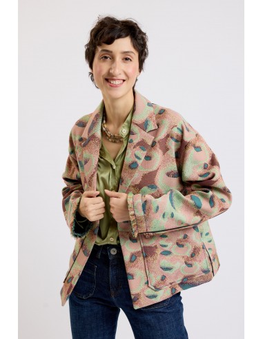 JACQUARD JACKET PINK acheter