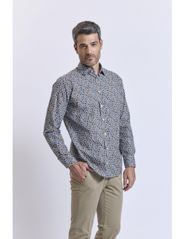 CHEMISE DROITE FLEURS de votre