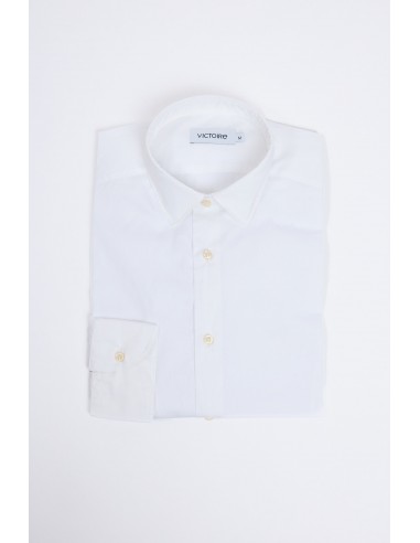 CHEMISE AJUSTÉE TWILL BLANCHE prix