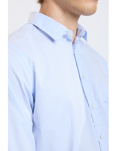 CHEMISE AJUSTÉE TWILL BLEUE prix pour 